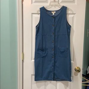 Jean colored dress/ cover up